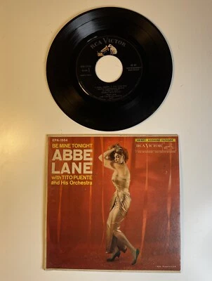 ABBE LANE With Tito Puente Orchestra ‎Be Mine Tonight EPA-1554 7inch 45RPM Foto 1 de 4