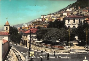 B1853) SAN DONATO VAL DI COMINO VIA 4 NOVEMBRE VIAGGIATA FROSINONE - Bild 1 von 2