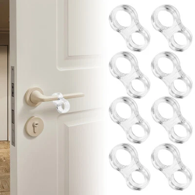 8 in 1 Silikon Türgriff Puffer Tür Wand Stopper Türstopper Gummi Türklinke - Bild 1 von 4