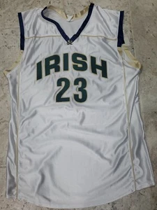 RARE HOOPSTER CANADA LEBRON JAMES IRISH HIGH SCHOOL JERSEY MEN'S SIZE LARGE - Picture 1 of 6