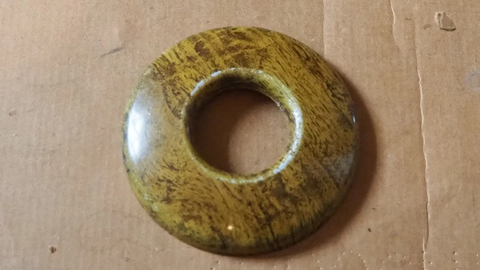 AMC EAGLE CONCORD IMITACIÓN MADERA CUERNO BOTÓN MOLDURA PIEZA Foto 1 de 1