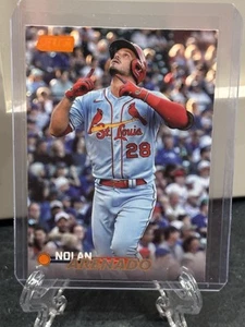2023 Topps Stadium Club - Nolan Arenado #88 Orange Foil /199 STL Cardinals - Picture 1 of 2