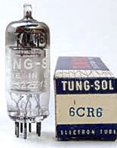 6CR6 TUBE TUNG-SOL TESTED & BOXED VINTAGE COMMERCIAL SURPLUS - Picture 1 of 3