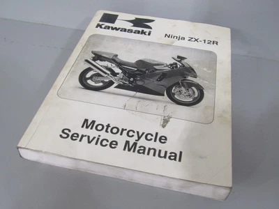 2000-2001 KAWASAKI NINJA ZX-12R ZX1200 SERVICE MANUAL 99924-1253-03 - image 1 of 4