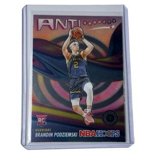 2023-24 Panini NBA Hoops Premium Stock- Anti Gravity #13 Brandin Podziemski (RC) - Picture 1 of 2