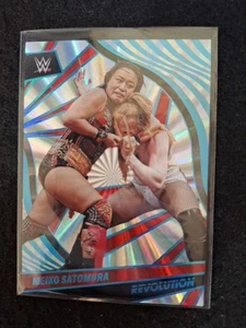Meiko Satomura Sunburst 61/99 WWE Panini Revolution 2022 Wrestling Trading Card - Picture 1 of 3