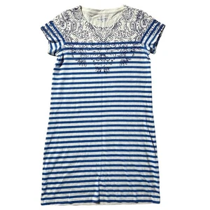 Vineyard Vines women's Summer Dress. Striped w/ beautiful print XS - Picture 1 of 5