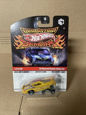 Hot Wheels Drag Strip Demons, '70 Plymouth Duster Funny Car  Foto 1 de 4