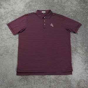 Arizona State Sun Devils Polo Mens XXL Golf NCAA Peter Millar Summer Comfort ASU - Picture 1 of 8