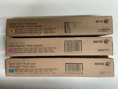 Xerox Toner Set(3 Pack) 006R01510-006R01511-006R01512 - Image 1 of 2