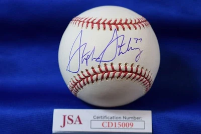 Stephen Strasburg JSA COA Autograph OML Major League Signed Baseball - Image 1 of 2