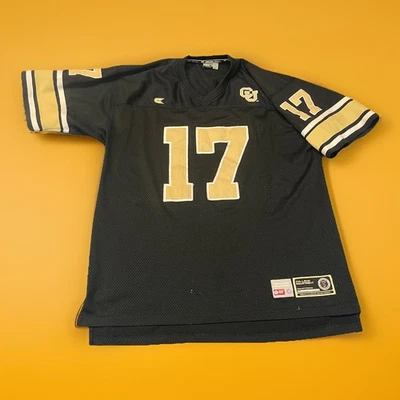 Vintage Colorado Buffaloes Football Jersey #17 X-Large CU NCAA Colosseum Mesh - Image 1 of 4