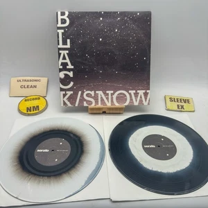 No Artist- Black/Snow NM/EX Ultrasonic Clean 2014 Vinyl Record - Imagen 1 de 3