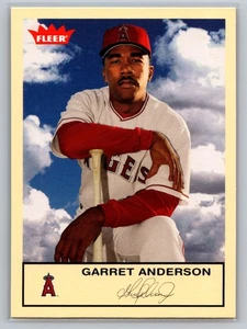 2005 Fleer Tradition - Garret Anderson #243 Los Angeles Angels MLB Baseballkarte - Bild 1 von 2
