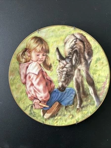 Abbie Williams - No Peeking collector plate (#B01323) - Picture 1 of 2