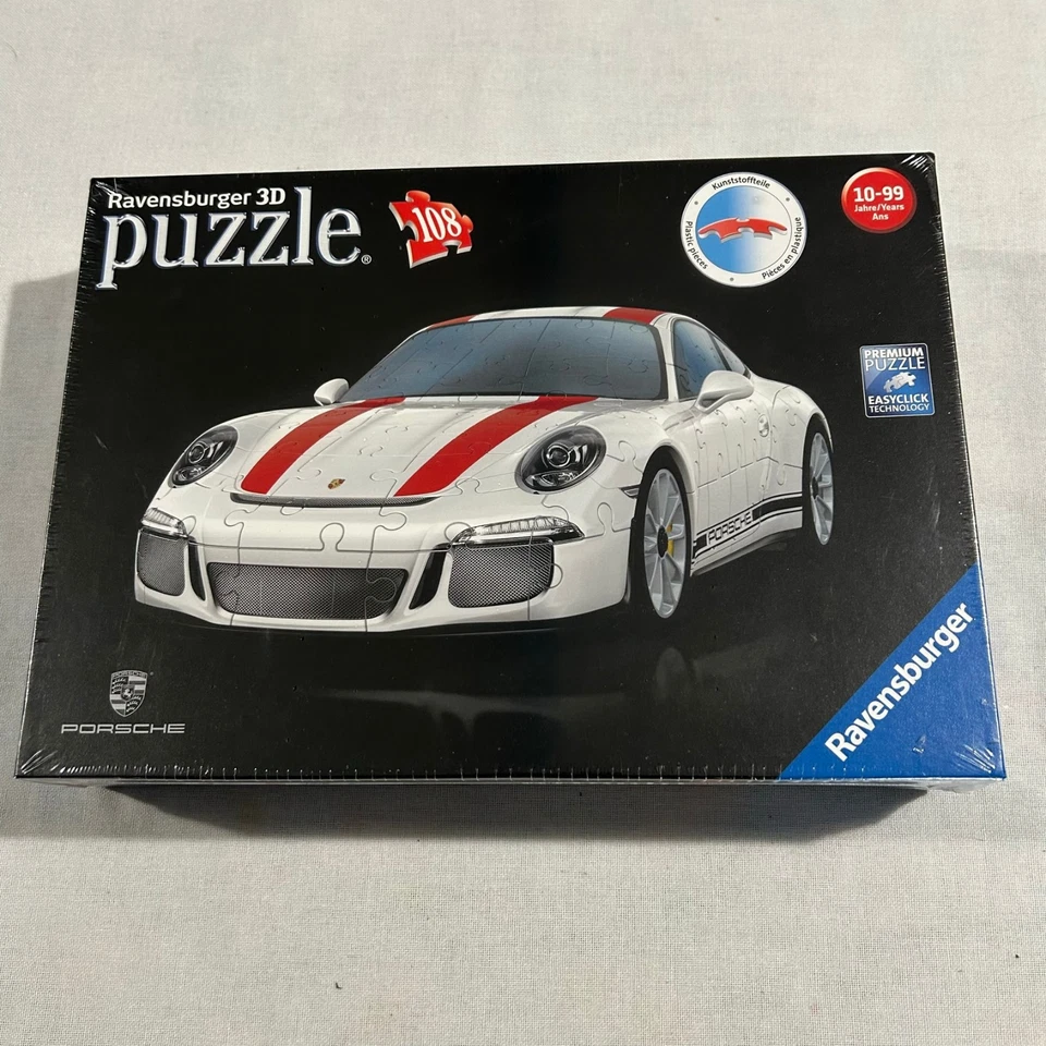 Rompecabezas 3D Ravensburger Porsche 911R nuevo 2018 Foto 1 de 4
