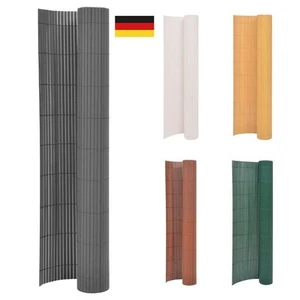 PVC Sichtschutzmatte Sichtschutzzaun Sichtschutz Zaun Windschutz Balkon Garten - Bild 1 von 26
