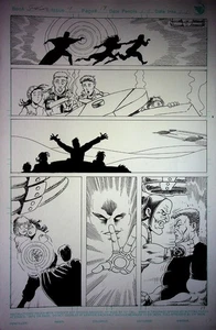 Stargate (1996) #4 Delfin Barral handgezeichnet Interieur Comic Buch Seite 17 Entität - Bild 1 von 4