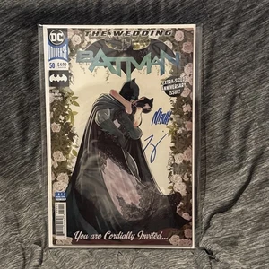 SIGNIERT X 2 (Mitch/King) Batman #50 The Wedding Extra-Size Anniv Issue Cvr A - Bild 1 von 6