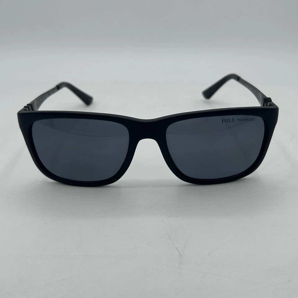 Polo Ralph Lauren PH 4088 5284/81 Black Sunglasses Polarized 55 17 145 - Image 1 of 4