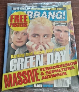 Kerrang NEW Apr 1996 Green Day cover in original pressed sealed plastic Bag - Picture 1 of 1