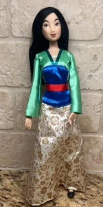 Disney Store Classic Princess Mulan Doll 11” Articulated Arms Barbie Doll - Picture 1 of 10