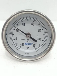 TERMÓMETRO PROCESO ANALÓGICO WIKA 2" DIAL SS SONDA -20°C A 120°C IP66 - Imagen 1 de 11