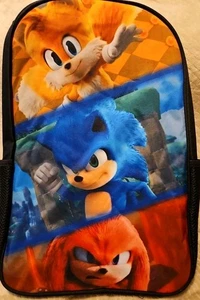 Sonic Backpack Medium Size Kids, Anime, New! Free SHIPPING - Picture 1 of 2