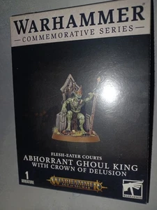Age of Sigmar Flesh-Ea Abhorrant Ghoul King con corona dell'illusione *SIGILLATO* - Foto 1 di 7