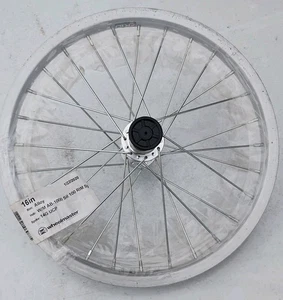 Wheel Master 16in Juvenile Front B/O 3/8inx100mm W/M AB-1000 Rim Brake Silver - Picture 1 of 9