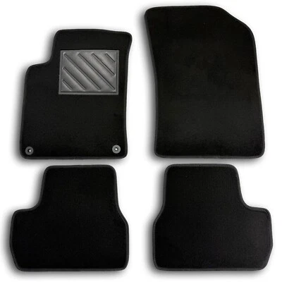 MTC AUTOMOTIVE Tappetini per Citroen C3 II dal 2009-2017 , Antiscivolo, battitacco in gomma