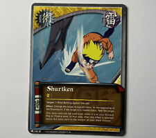 Naruto - Trading Card Game - Shuriken - Common - Anime - TCG - NM