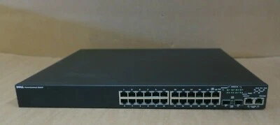 Dell PowerConnect 3524P 24 Port 10/100BASE-T PoE L2 Managed Ethernet 1U Switch - Image 1 of 4