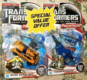 Transformers Movie Dark of the Moon Nitro Bumblebee + Thundercracker New Sealed - Picture 1 of 2