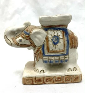 Statue Elephant Porcelain China - 11,5 CM - Picture 1 of 1