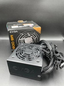 EVGA 600 BR, 80+ Bronze 600W Netzteil 100- BR-0600-K1 (LESEN!!!) - Bild 1 von 5