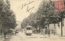 PC FRANCE, PARIS, AVENUE NIEL, Vintage Postcard (b31542)