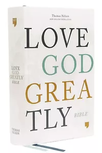NET Love God Greatly Bible hardcover green BRAND NEW in Shrink Wrap!!! - Picture 1 of 7