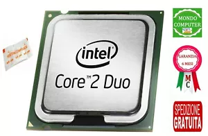 PROCESSORE SOCKET LGA 775 INTEL CORE 2 DUO 8200 2,66 GHz+ BUSTINA PASTA TERMICA - Bild 1 von 1
