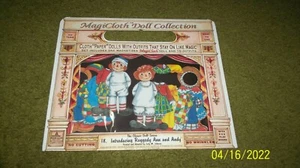 MagiCloth Doll Collection ~ 18. Introducing Raggedy Ann and Andy ~1997 - Picture 1 of 2