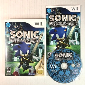 Nintendo Wii Sonic and the Black Knight 2009 komplett CIB getestet funktioniert - Bild 1 von 4