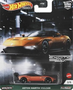 Aston Martin Vulcan Hot Wheels Exotic Envy Car Culture Series 2/5 - Real Riders - Picture 1 of 1