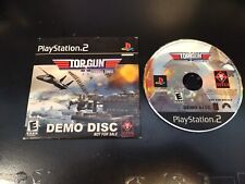 B4 Top Gun Combat Zones (Sony PlayStation 2 PS2) Demo Disc