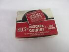 VINTAGE HILL'S 1950'S CASARA QUININE COLD PILLS ADVERTISING DISPLAY STORE M-424