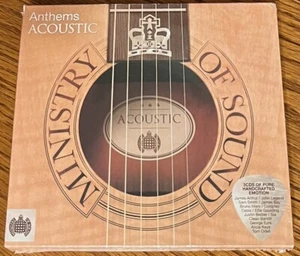 VARIOUS ARTISTS "ANTHEMS ACOUSTIC" BRAND NEW ORIGINAL 2016 UK 3CD ALBUM IMPORT - Picture 1 of 2