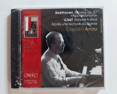 Claudio Arrau-Sonate H-Moll; Sonate No. 23 F (CD,2003) Sealed  ! - Image 1 of 4