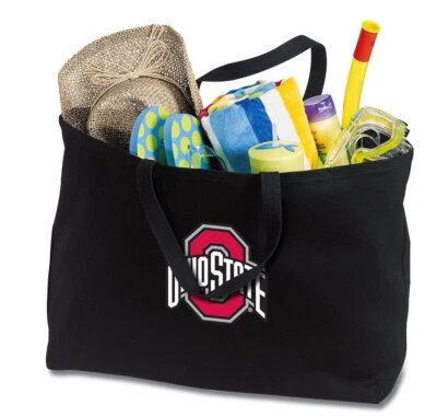 Bolso de Mano Grande del Estado de Ohio OSU Jumbo Tote para Playa Piscina o Viaje Foto 1 de 4