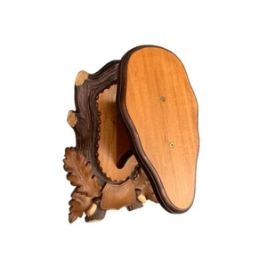 Scudo di legno per trofeo muflone. Pannello. Corna. Caccia. 35x23cm 032502 - Imagen 1 de 3