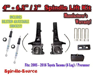 4 - 6.5" / 3" LIFT Kit Bilstein 5100 Shocks fits 2005 - 2021 Toyota Tacoma 6 lug - Picture 1 of 1
