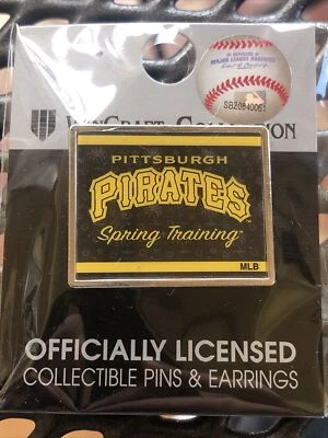 1.25”X 1” PITTSBURGH PIRATES SPRING TRAINING lapel PIN MLB LICENSED by WinCrft - Image 1 of 2